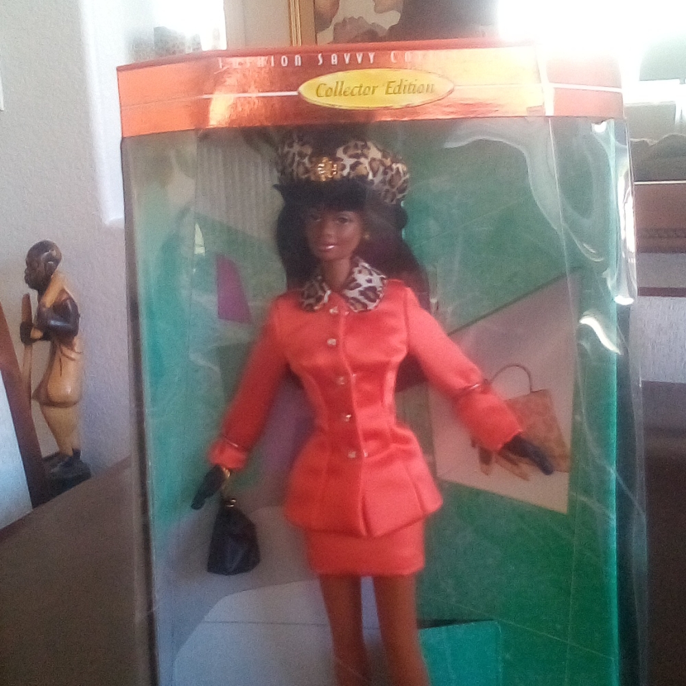 Black collector edition Barbie